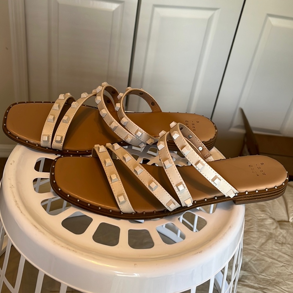 A new day studded sandals 9.5